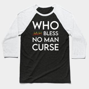 Who Jah Bless, Rasta Baseball T-Shirt